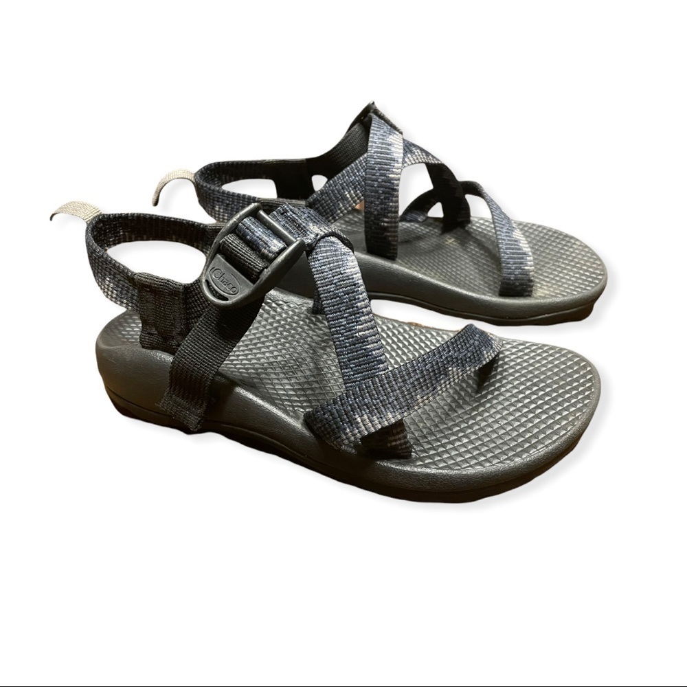 Chaco Z/1 Sandals Kids Amp Blue